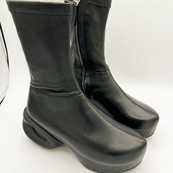 Givenchy G Clog Black Leather Ankle Boots - Size 36, Retail $1,295 - Picture 3 of 16
